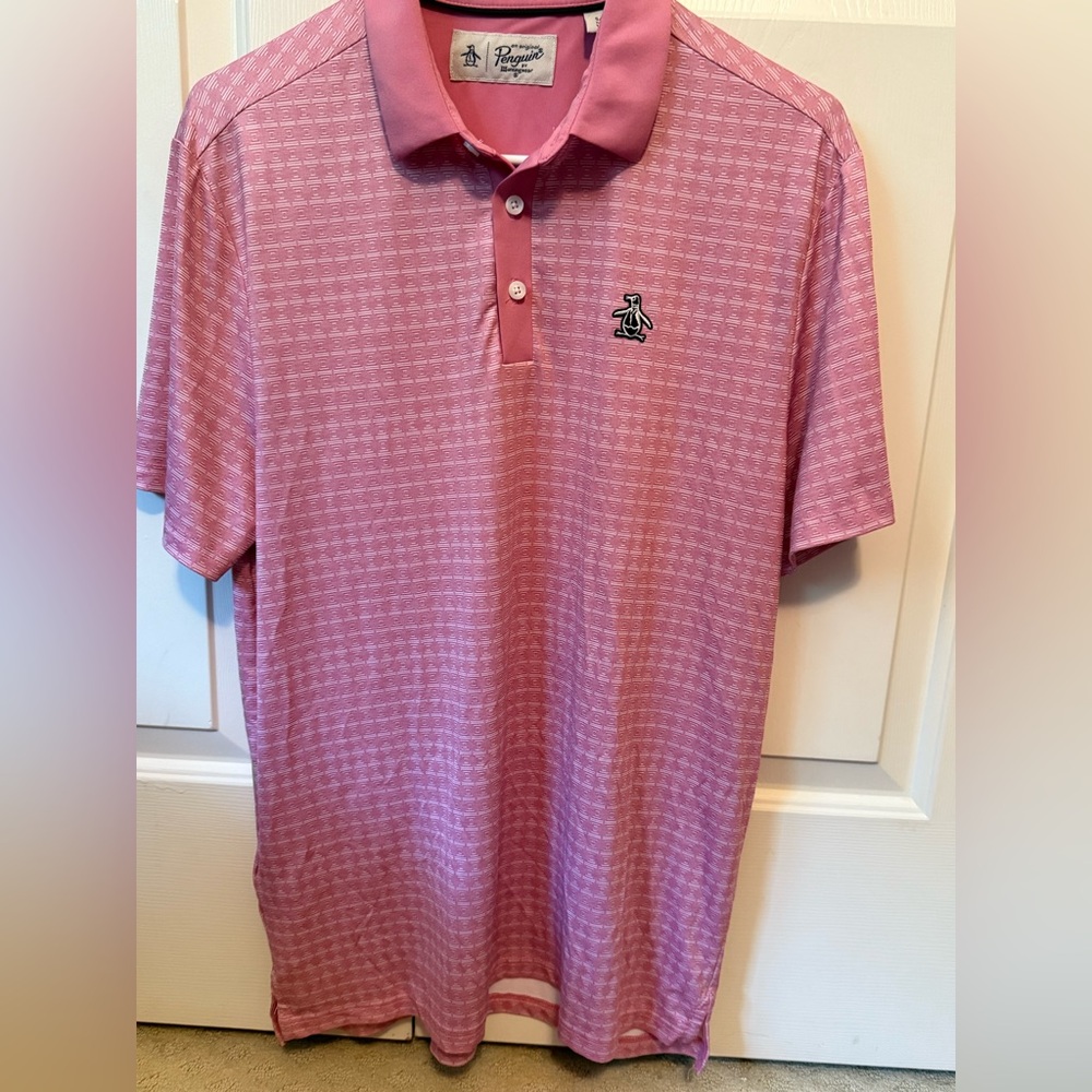 Original Penguin Men's Pink Polo Shirt